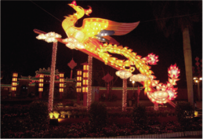 佛山市春節(jié)燈飾擺花工程（四）