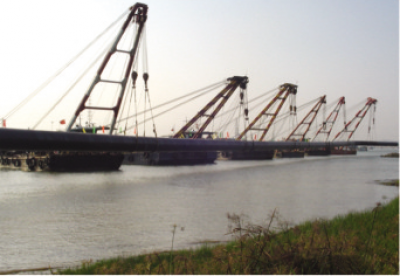 季華路西延道路(東平河航道段)給水管工程